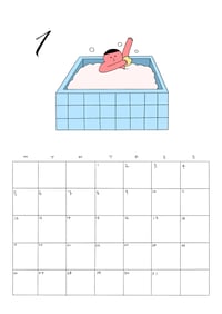 Image 2 of Year 2026 A3 calendar 