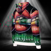 Image 3 of  Zip Hoodie une cigarette à la bouche