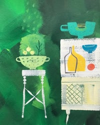 Preparing Fruit in a Polish Kitchen (Print)