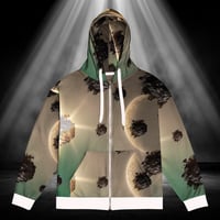 Image 1 of Zip Hoodie Quand Le ciel s'embrase