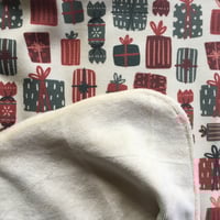 Image 1 of Holiday & Velour flat cloth diapers