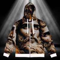 Image 1 of  Zip Hoodie La prèsence, la force, la fois