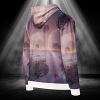 Image 3 of  Zip Hoodie seuls les audacieux avancent