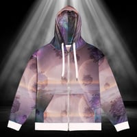 Image 1 of  Zip Hoodie seuls les audacieux avancent