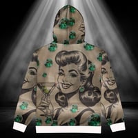 Image 2 of  Zip Hoodie Madame Emeraude