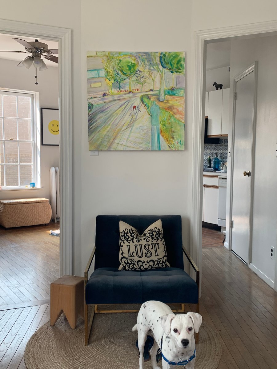 Image of Elvis in Chamartin oil on canvas