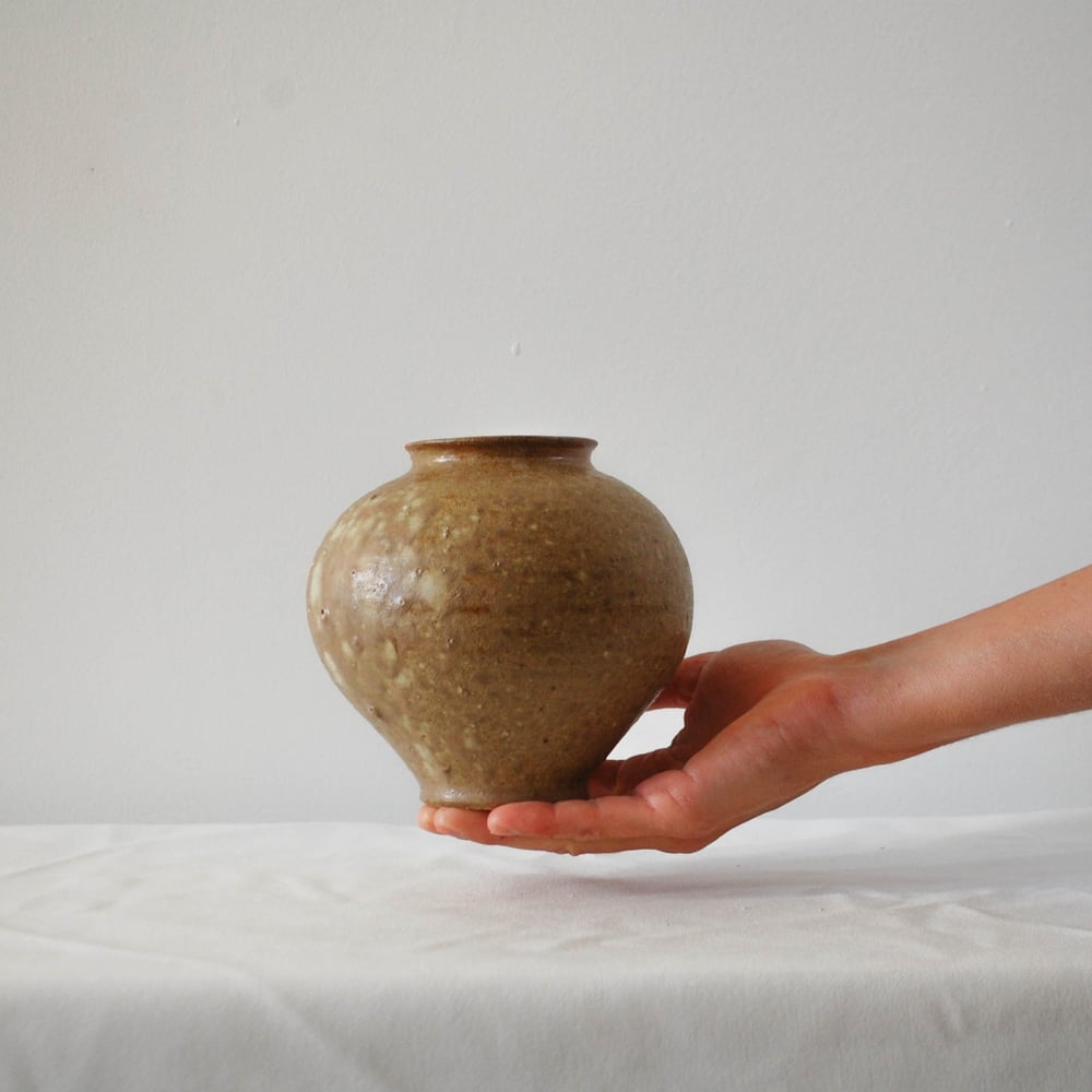 Image of Ash Vase - "Autumn" Toffee