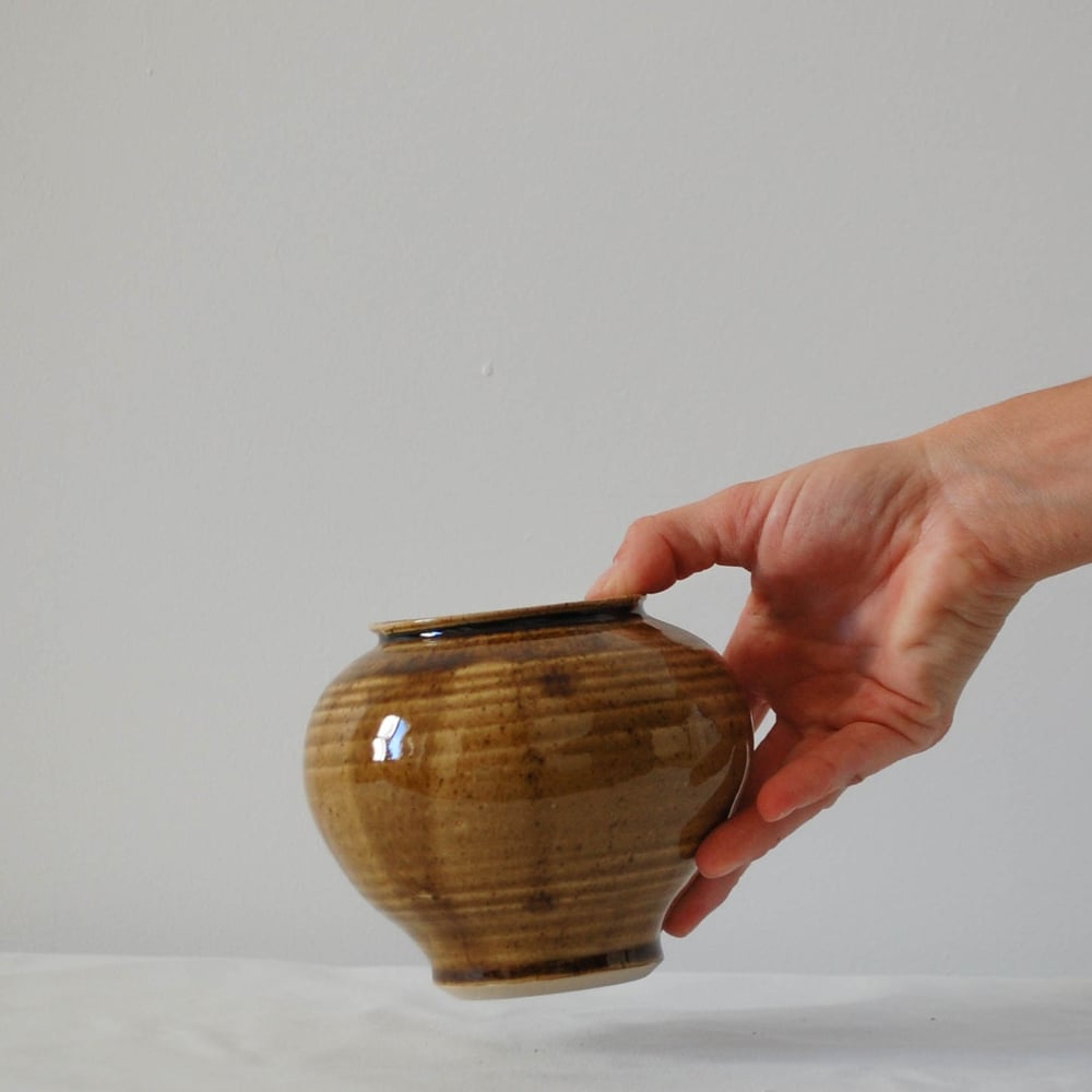Image of Ash Vase - "Autumn" Honey