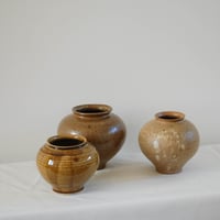 Image 3 of Ash Vase - "Autumn" Honey
