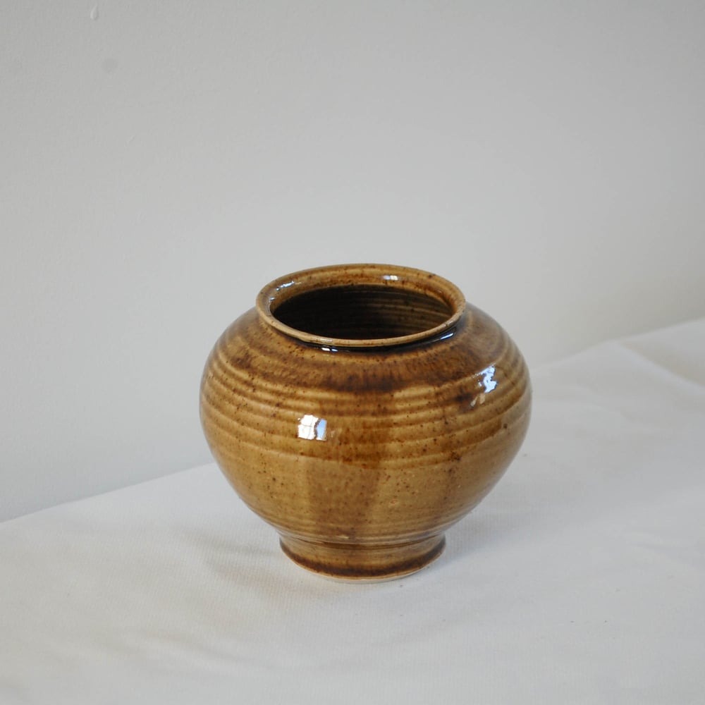 Image of Ash Vase - "Autumn" Honey