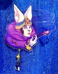 Image 1 of Lest Acrylic Pin + Charm 