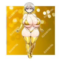 Image 1 of Gold Bikini Hana Vinyl Decal