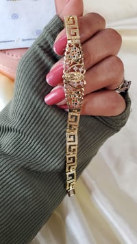 Image 2 of Virgen de Guadalupe Elephant Esclava Bracelet 