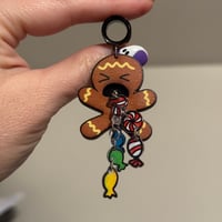 Sick Gingerbread Dangles (sizes 2g-2")