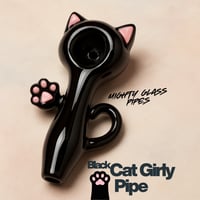 Image 1 of Black Cat Girly Pipe 
