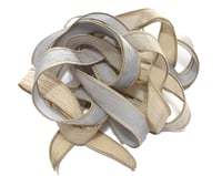 Image 4 of 1PC. REFLECTION 42" hand dyed wrist wrap bracelet silk ribbon//Yoga wrist wrap bracelet ribbon