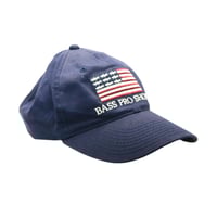 Image 1 of Vintage 90s Bass Pro Shops USA Cap - Navy