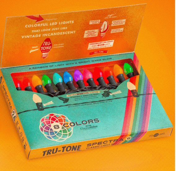 Image of Retro Holiday Lights!