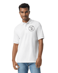 Image 1 of Logo Unisex 50/50 Jersey Polo / G880