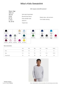 Image 6 of Nika’s Kids Sweatshirt