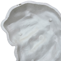 Image 3 of Large Vintage Styrofoam Santa