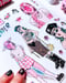 Image of Pinku & Spikes sticker sheet (kiss cut)