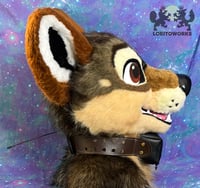 Image 10 of Radio-style Fursuit Tracking Collar - Made to Order
