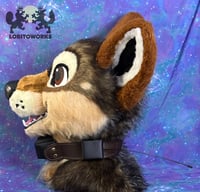Image 11 of Radio-style Fursuit Tracking Collar - Made to Order