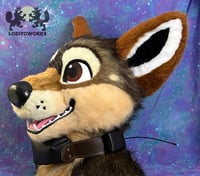 Image 9 of Radio-style Fursuit Tracking Collar - Made to Order