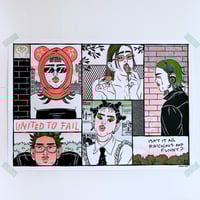 Image 1 of United to Fail (risograph)