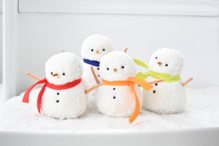 baby snowman plush Image 2
