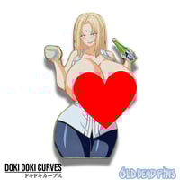 Image 4 of Doki Doki Tsunade Enamel Pin
