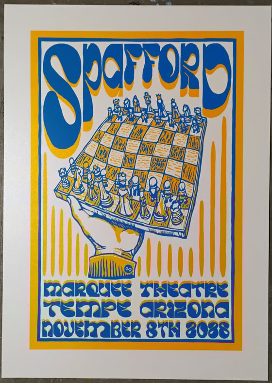 Image of "The Waltz" - Spafford - Tempe Arizona 11/8/2025