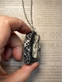 Image 2 of Mary Window Necklace. 