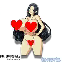 Image 2 of Doki Doki Boa Enamel Pin