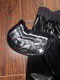 Image 5 of angel autopsy black PVC bondage pants