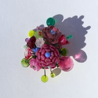 Image 2 of Small Floribund brooch