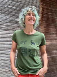 Image of Woodland Creatures Tee in Organic Cotton + Bamboo