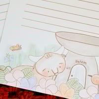 Image 1 of Letter Writing Stationery Set Kepuha Ko'ko Carabao Abbok Spring Summer