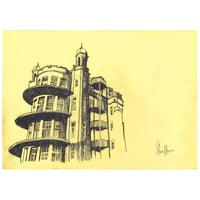 Image 1 of The Victoria Infirmary - Pencil on Paper 