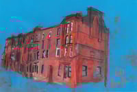Image 1 of Tenement, Orkney Place - Charcoal and Soft Pastels on Paper 