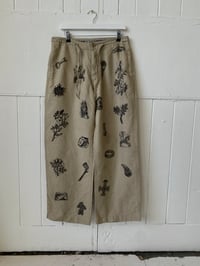 Image 1 of straight trousers