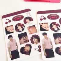 Image 4 of Sweet Cherry Sticker Sheet| Water resistant | Scoups - Seventeen