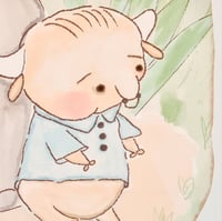 Image 3 of Letter Writing Stationery Coloring Pages Set Storybook Inspired Kepuha Ko'ko Carabao Abbok 