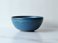 Image 5 of Soup bowl in Teal Blue