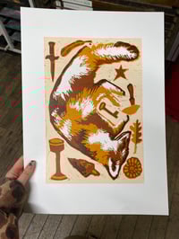 Image 3 of fox memento mori print