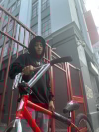 Image 1 of V1 RED Rhinestone Hoodie (PBZ)