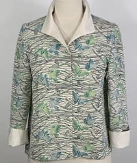 Image 3 of Blue and Green Butterflies Hitoe