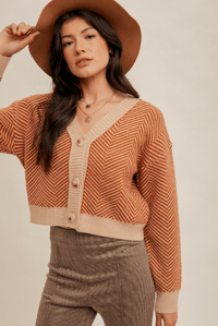 Image 4 of Chevron Cardigan