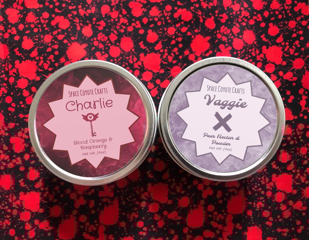 Image of Charlie & Vaggie 4 Ounce Soy Candle Set